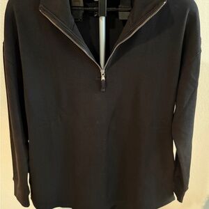 Zestt Organics Travel Tunic (Quarter Zip) | Black | Size S | NWOT